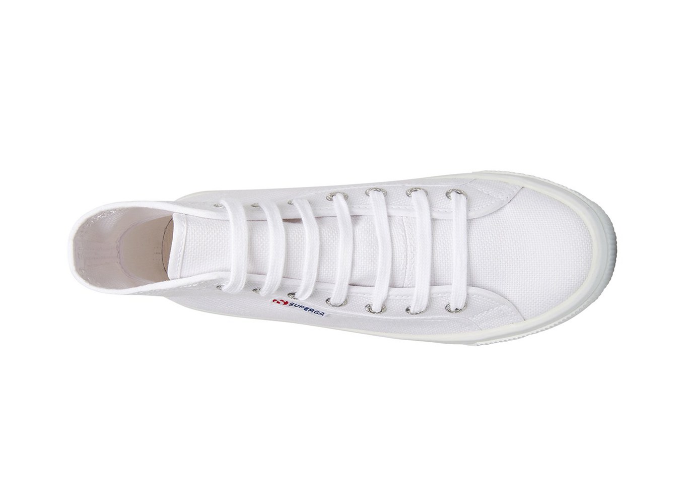 Botas Feminino Branco - Superga 2705 Hi Top - XPCIK-7924